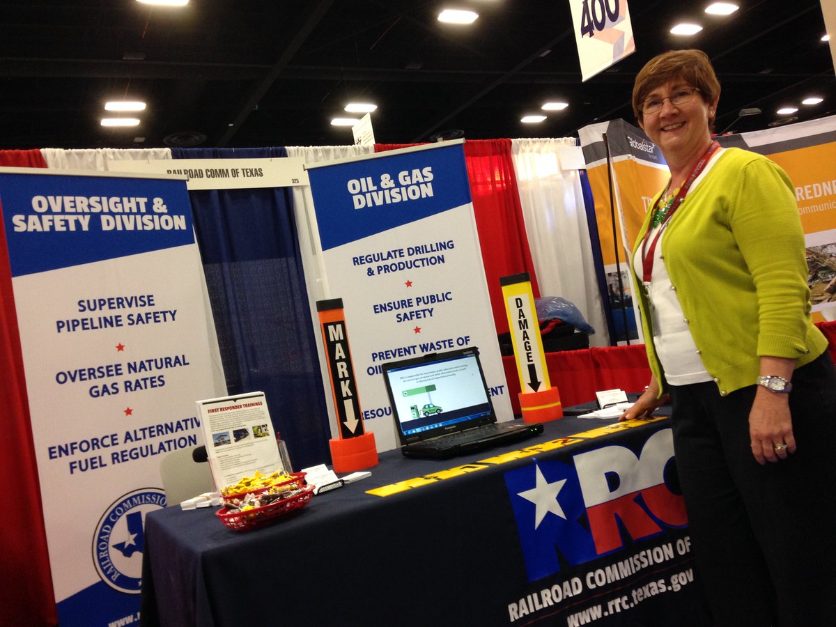 txrrc's tweet photo. Visit us @TDEM #TEMC2016 & learn how #TxRRC works w/ first responders in #oil #gas #pipeline & #altfuel emergencies. https://t.co/uslv4sMIIU