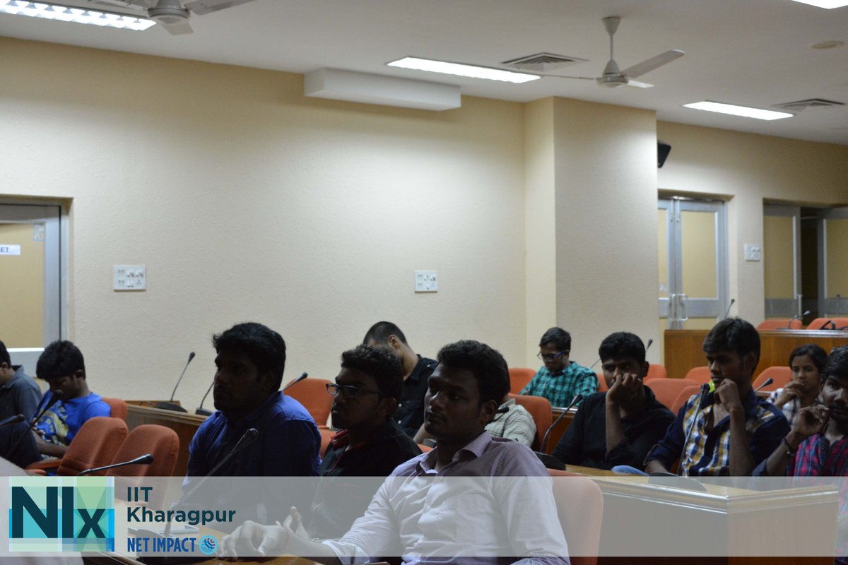 NetImpactIITKGP's tweet photo. "Understanding Sustainability" session by Ajay Chaturvedi at #NIxIITKharagpur. #NetImpactx https://t.co/5mFlBhXNcL