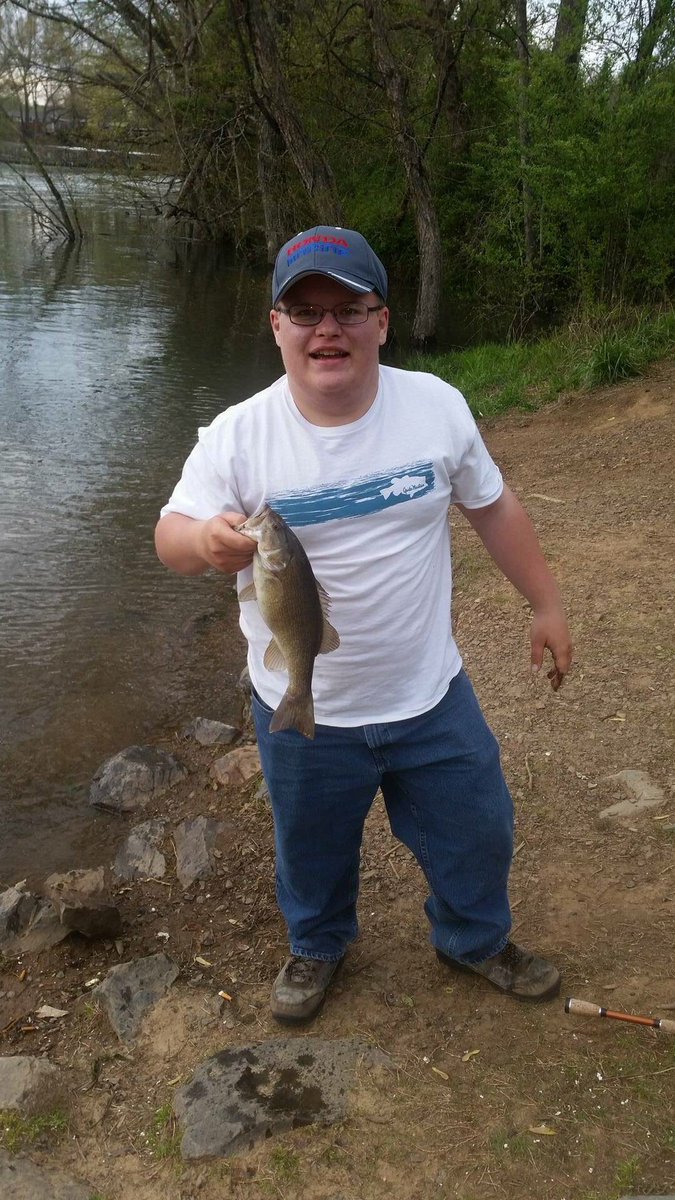 River fishing and Pond fishing off of the bank.  Ready to have my motor repaired.