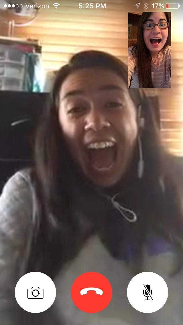 baileywilburn23's tweet photo. When a normal FaceTime call turns into buying tickets to the Kentucky Derby #oops https://t.co/kwrgFRsK93
