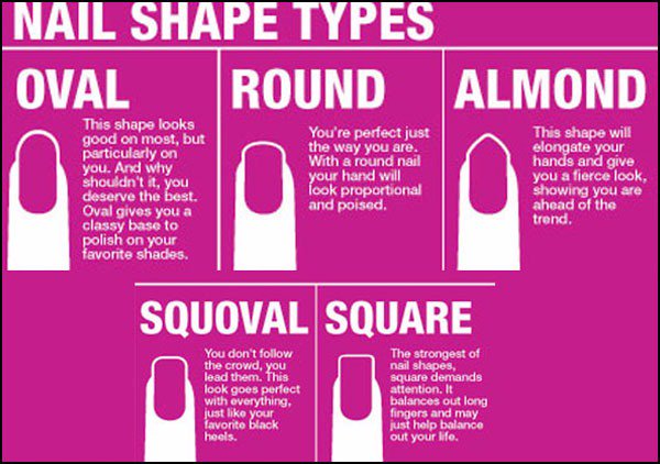 Details 142+ nail shapes for hands latest - ceg.edu.vn