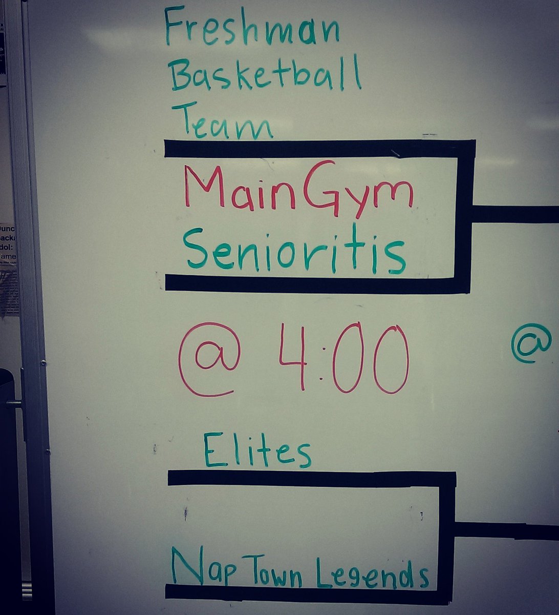 Our student teams have been set!  See you at 4pm on Friday!