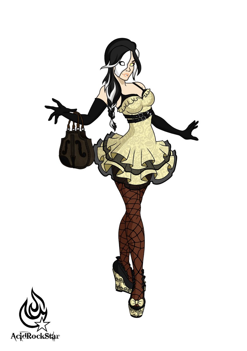 AcidRockStar's tweet photo. My design entry for a Halloween Contest held by Voltage Inc last year (｡=ω=)
Theme: Phantom of the Opera
#DigitalArt https://t.co/EESVl0vqEX