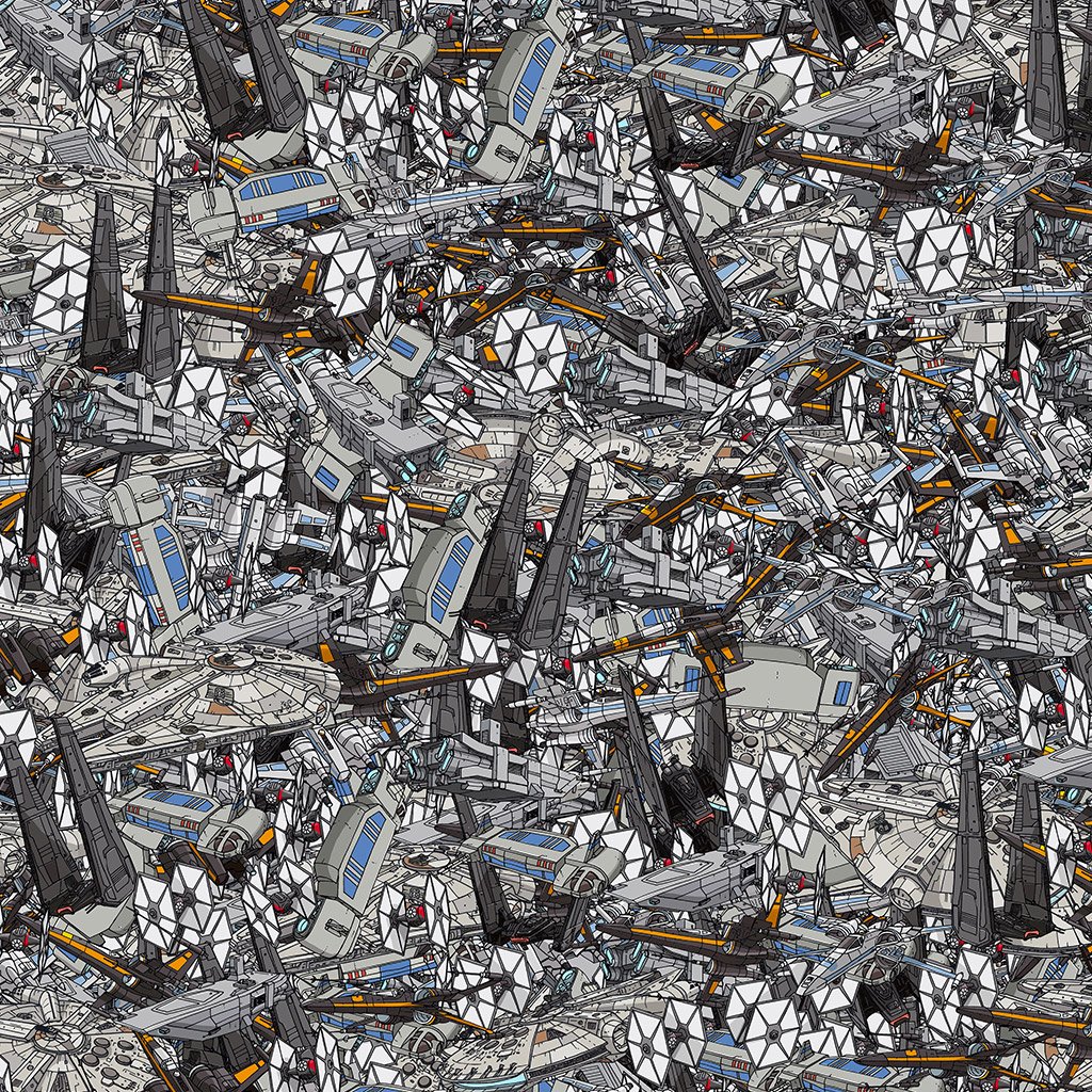 Poolga's tweet image. New on Poolga: Force Awakens wallpapers by Guy Warley. → poolga.com