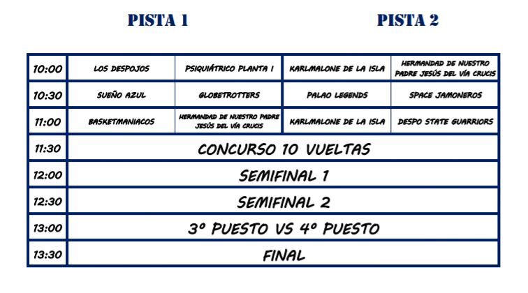 HDespojado's tweet photo. El sábado y el domingo se celebrará el torno de Basket a favor de los proyectos de la Hermandad. @RifaDespojado . https://t.co/E3CRFaitZw