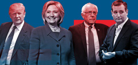 GregBurmeister's tweet image. New reality show: @realDonaldTrump @HillaryClinton @BernieSanders &amp;amp; @tedcruz all party. Last one to pass out is prez