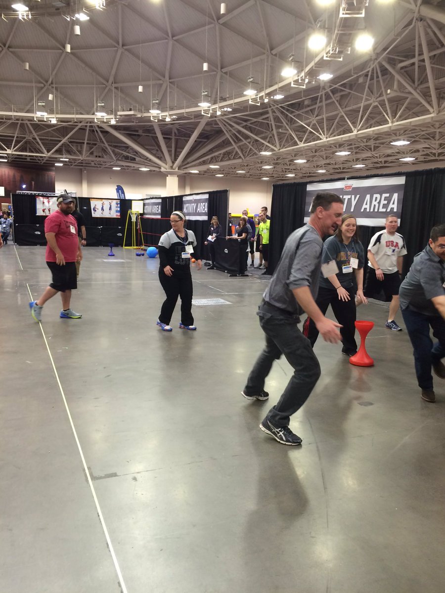 TaraStemsrud's tweet image. @DMPSPE Getting a lot of great ideas, challenges, and innovative teaching to bring back #SHAPEMinneapolis