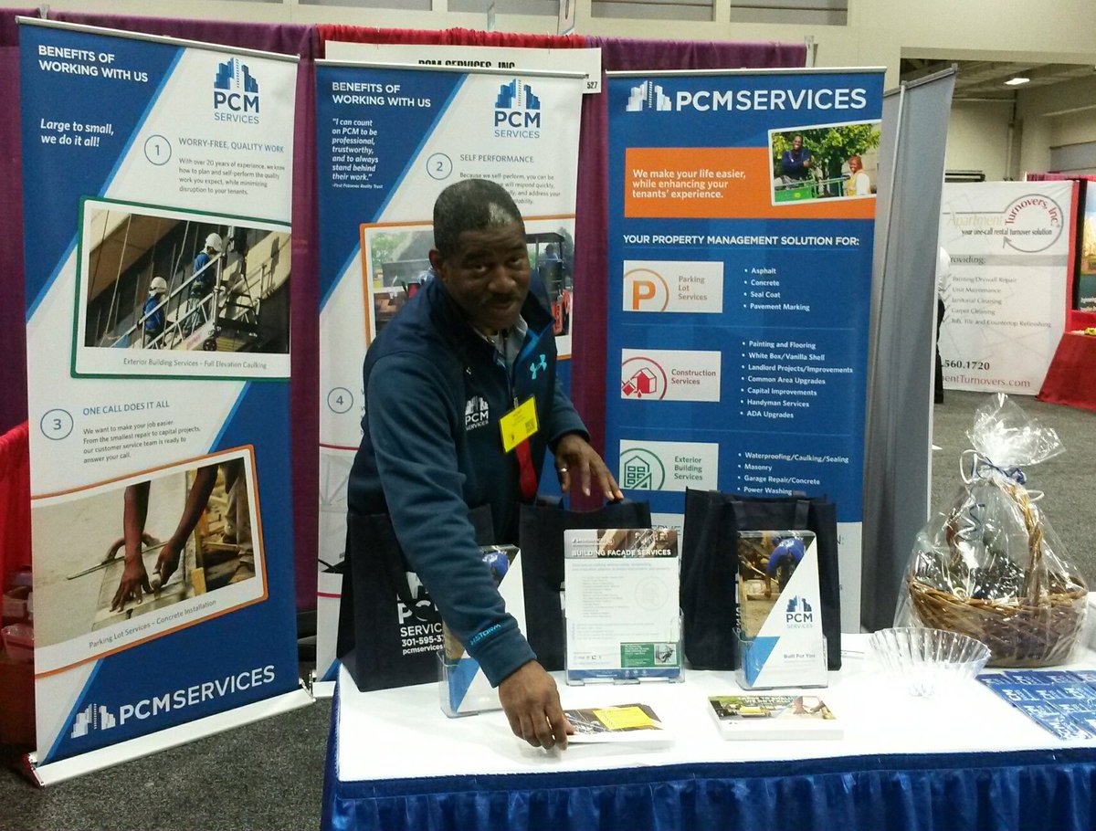 PCMServices92's tweet photo. Visit #PCMServices at Booth 527 at @PMAAssociation's #PMEXPO 2016! #CRE #WashingtonConventionCenter https://t.co/UNHrsUTFfP