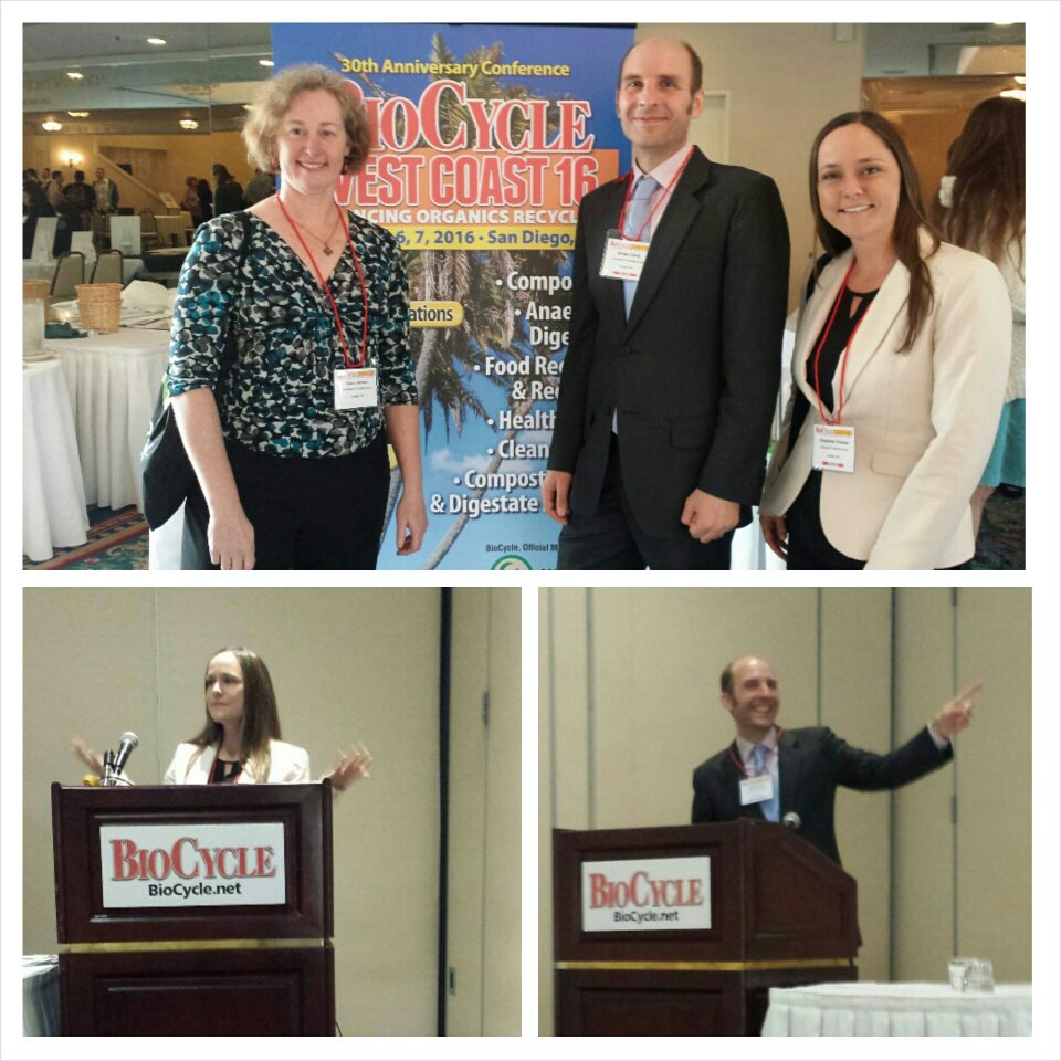 CascadiaCG1's tweet photo. Exciting updates and presentations from our Cascadia team at the Biocycle SD Conference! #biocyclewc @BioCycleMag https://t.co/Cyi0Pehvvr