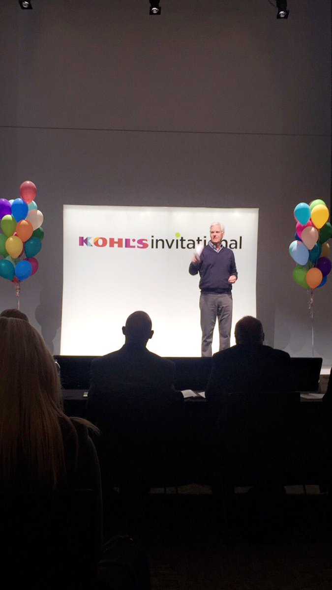 NRFFoundation's tweet photo. What better way to kick the #KICC16 finals off than with a welcome from @KohlsCampus CEO Kevin Mansell? https://t.co/z9iszdntlz