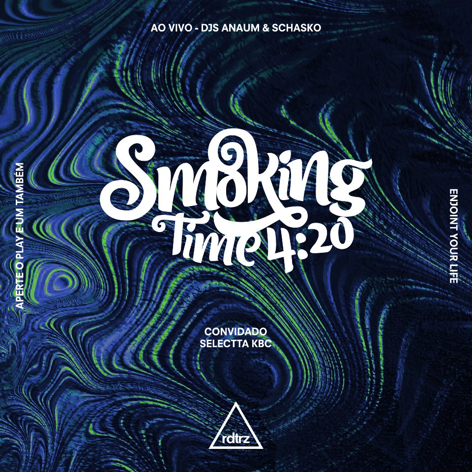 RadioTreze's tweet photo. As 15h #SmokingTime420
#djSchasko e @anaumbeats recebem @selectta_kbc
https://t.co/hzPlbLvKpE https://t.co/OYJqq7mKQn