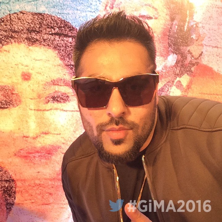 DJ wale Babu fame Badshah at GiMA 2016