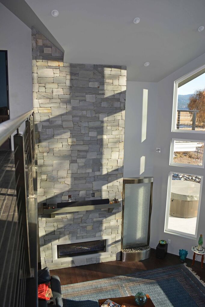K2 Stone On Twitter A Modern Floor To Ceiling Fireplace That