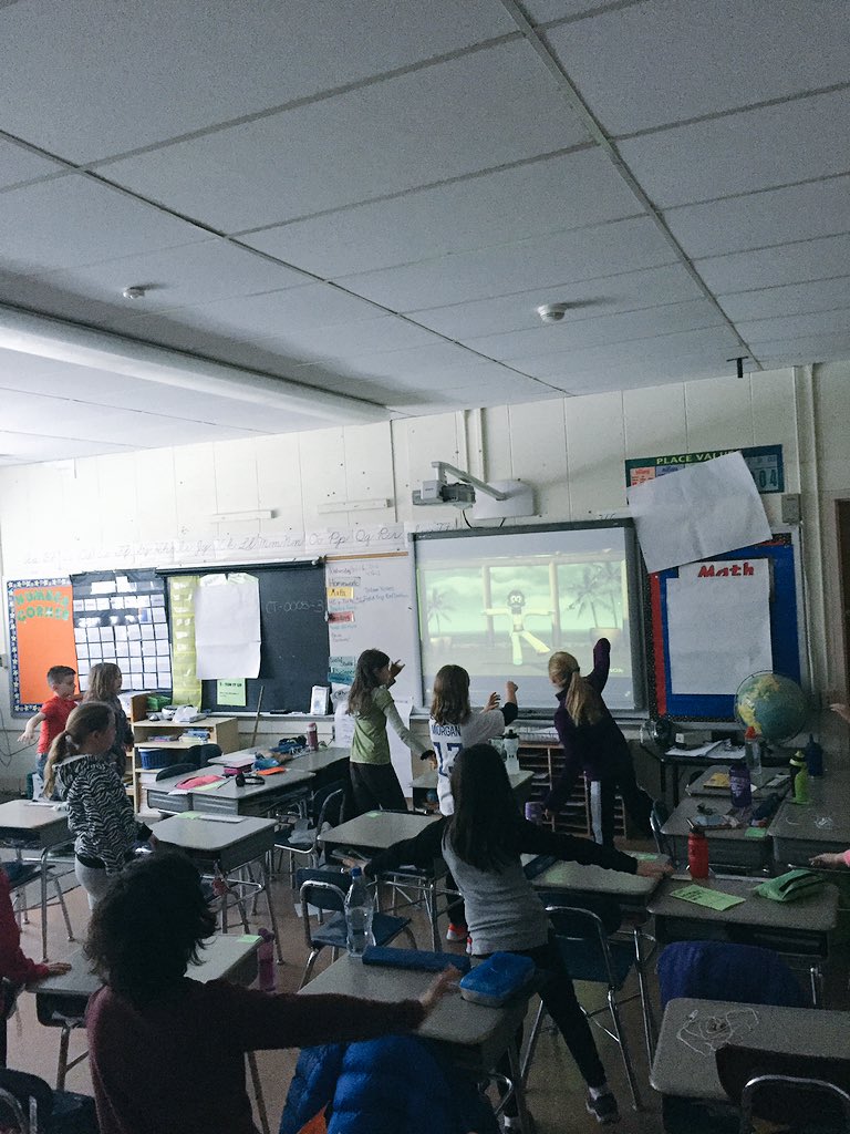 Danielle_ECSU's tweet photo. Go Noodle Brain break after SBAC Testing! 📚🎉 https://t.co/81Xf14JkZx