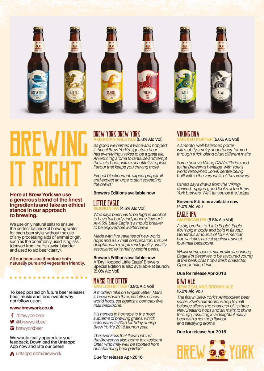 Brew York On Twitter Heres A Look At Our Beer Line Up 3 - 