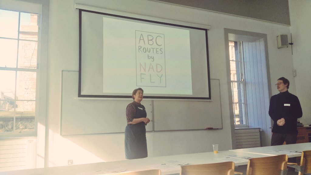 thehereandnowuk's tweet photo. Inspiring #walkhack talks! Thanks @SustransScot @Edinburgh_CC @nadfly! https://t.co/qz2icOA4FP