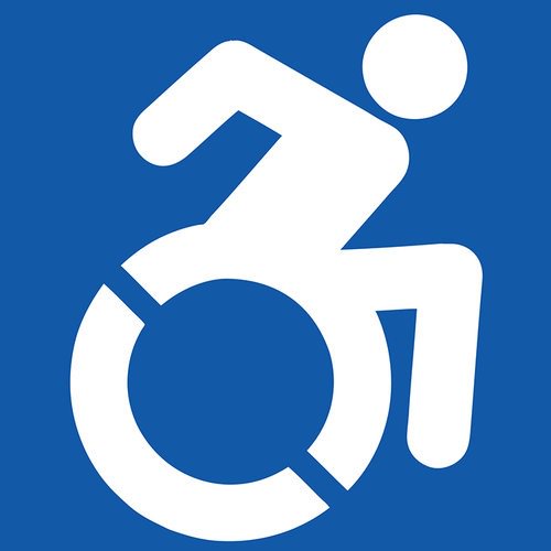 cmc_getcreative's tweet photo. The #AccessibleIconProject wants to transform the handicap symbol into an empowering symbol. https://t.co/hzbiSTBGml https://t.co/YhVDHEBfCh