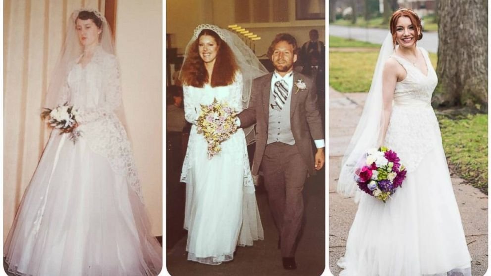 rutiliser une vieille robe de marie