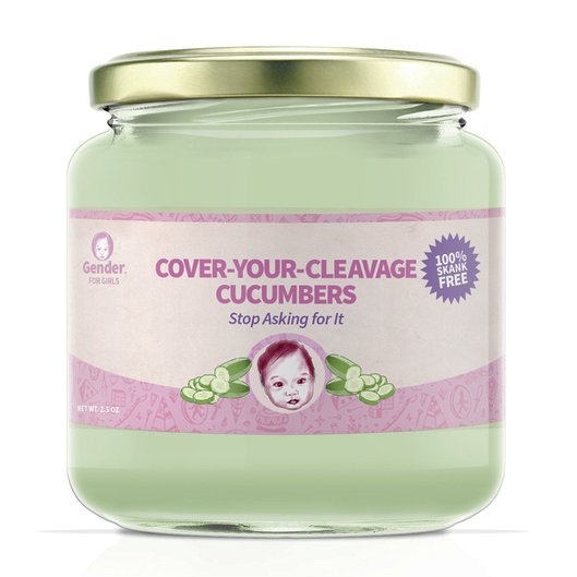 Satirical line of baby food warns parents against 'feeding' their kids gender stereotypes
aol.it/1UIMwH0