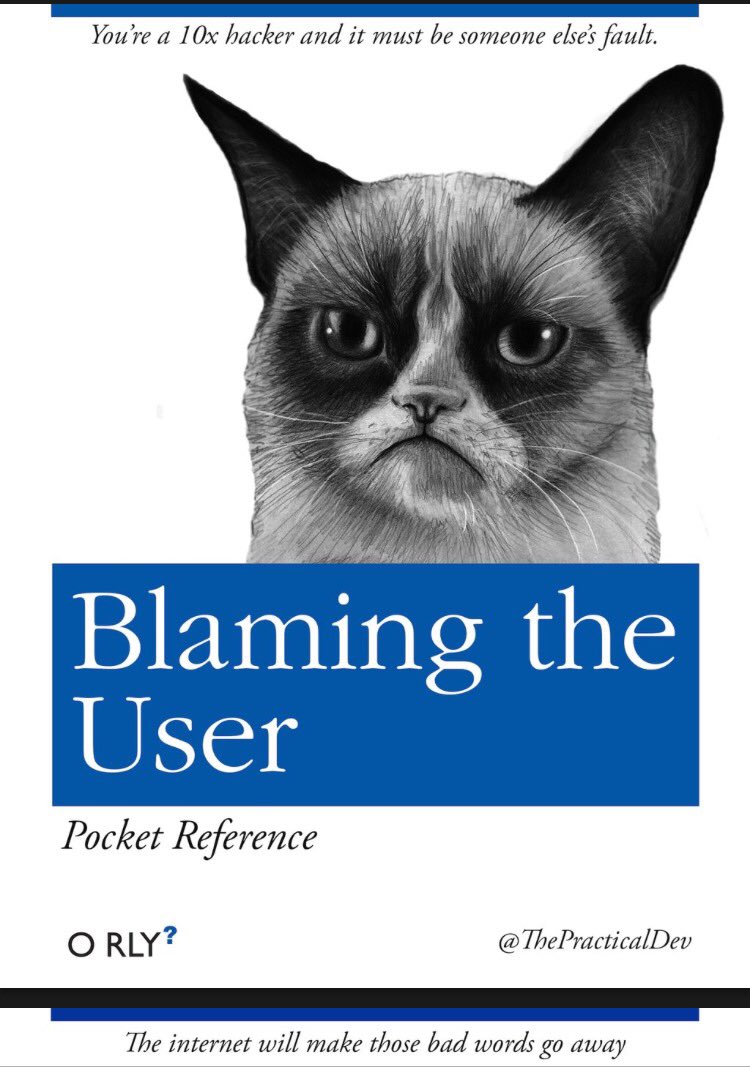sehnaoui's tweet photo. I would buy them all !
Lots of lulz by @ThePracticalDev :)
#infosec https://t.co/x2bVHh4ifL