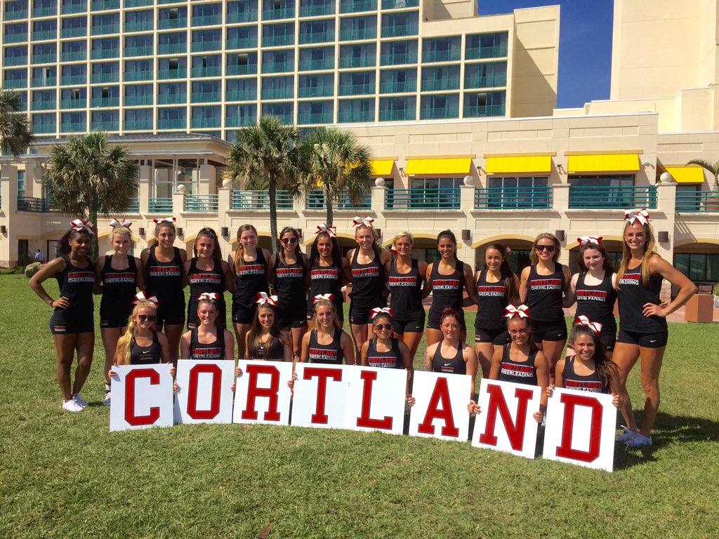 Watch out Div. III All-Girl, the ladies from Cortland, New York have arrived! #NCAnationals