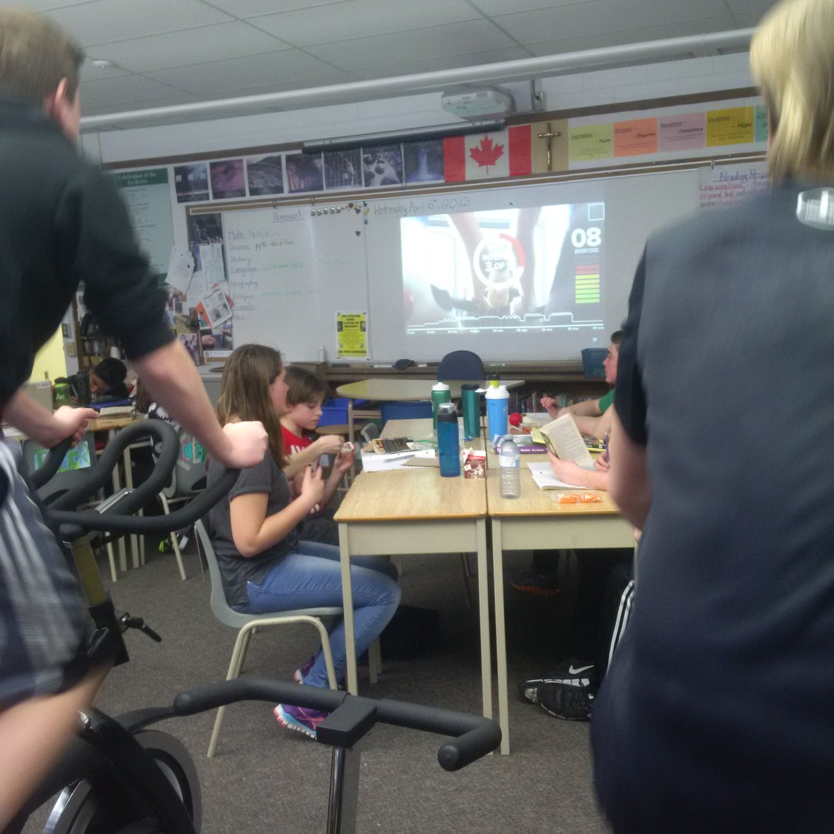 stktigers's tweet image. There are more ways than one to complete a language assignment. #exerciseandlearning