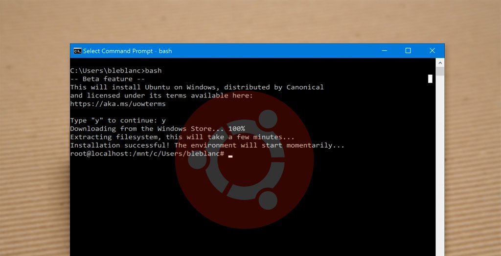 omgubuntu's tweet image. Fancy trying #UbuntuOnWindows? You can… blogs.windows.com/windowsexperie…