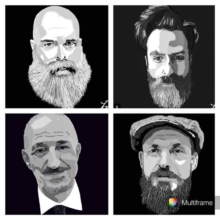 BarbaraRicci_73's tweet photo. Bellissimi ritratti verranno esposti per #leventopiubarbutodellanno @FranzPietro complimenti! @ManiaBarba @NEO_Srl https://t.co/KmGX42y6GM