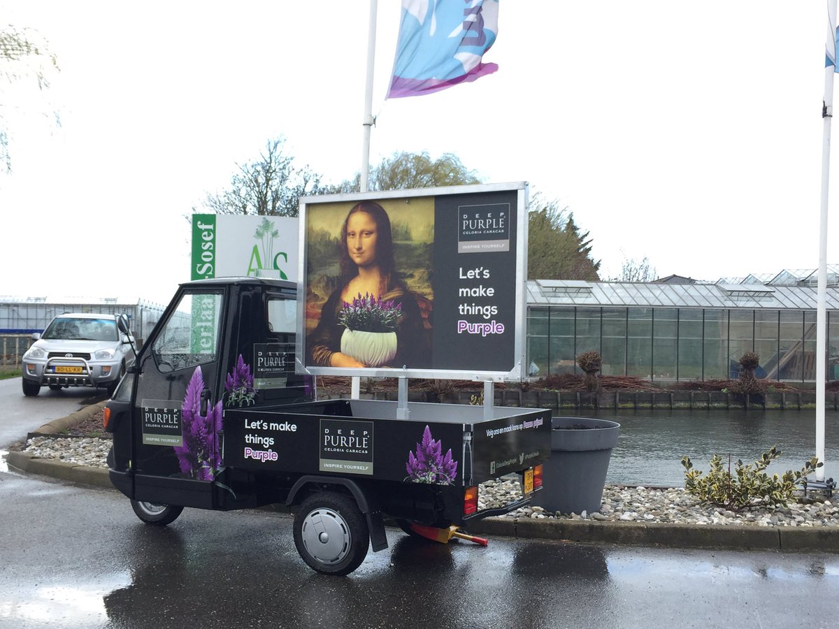 Belettering ontworpen voor de <a href="/PurpleCelosia/">Celosia Deep Purple</a> Piaggio #letsmakethingspurple <a href="/ammerlaansosef2/">Gertjan Sosef</a>