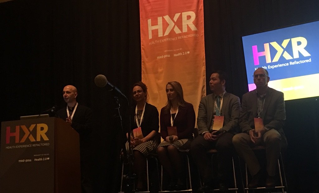 Astridpie's tweet photo. #HxR2016 #BehaviorChange Panel: #DiverseUsers #CorporateWellness #EthicalResponsibility #FutureSelf @MadPow @HxRconf https://t.co/drGuL4w5WK
