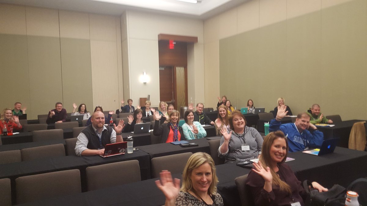 saintedwardcvcs's tweet photo. Lots of new friends here with us to learn about tech tidbits in the elementary classroom. #WeAreSpartans https://t.co/E95K88mqzs