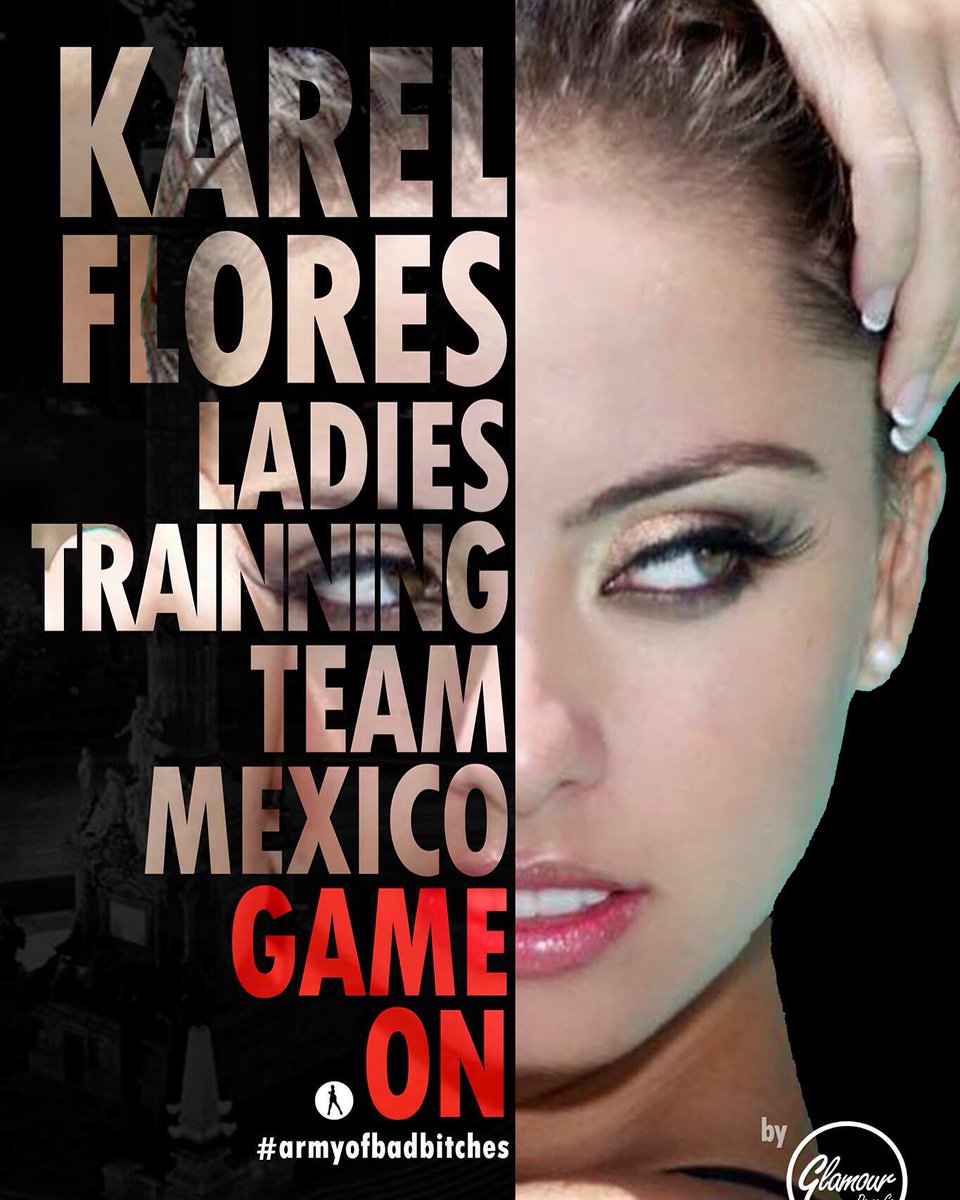 GlamourDanceCo's tweet photo. Karel Flores ladies trainning team México!! ❤️❤️❤️
Pronto los detalles!! 👊🏽👊🏽🔋🔋😊 
#karelflores #armyofbadbitches https://t.co/VVU3khh4K1