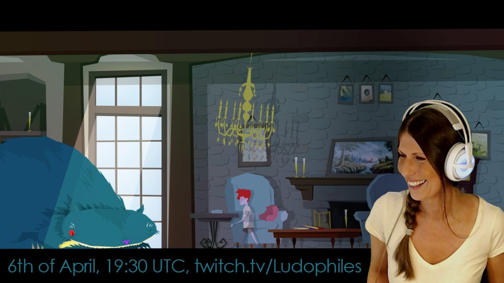 Ludophilia's tweet photo. In ~30 minutes Dahlia will have a look at a surprise game: https://t.co/YfXWm7fkBJ #twitch #bmatn @BmeAndTheNight :) https://t.co/SnF4LQO5Yg