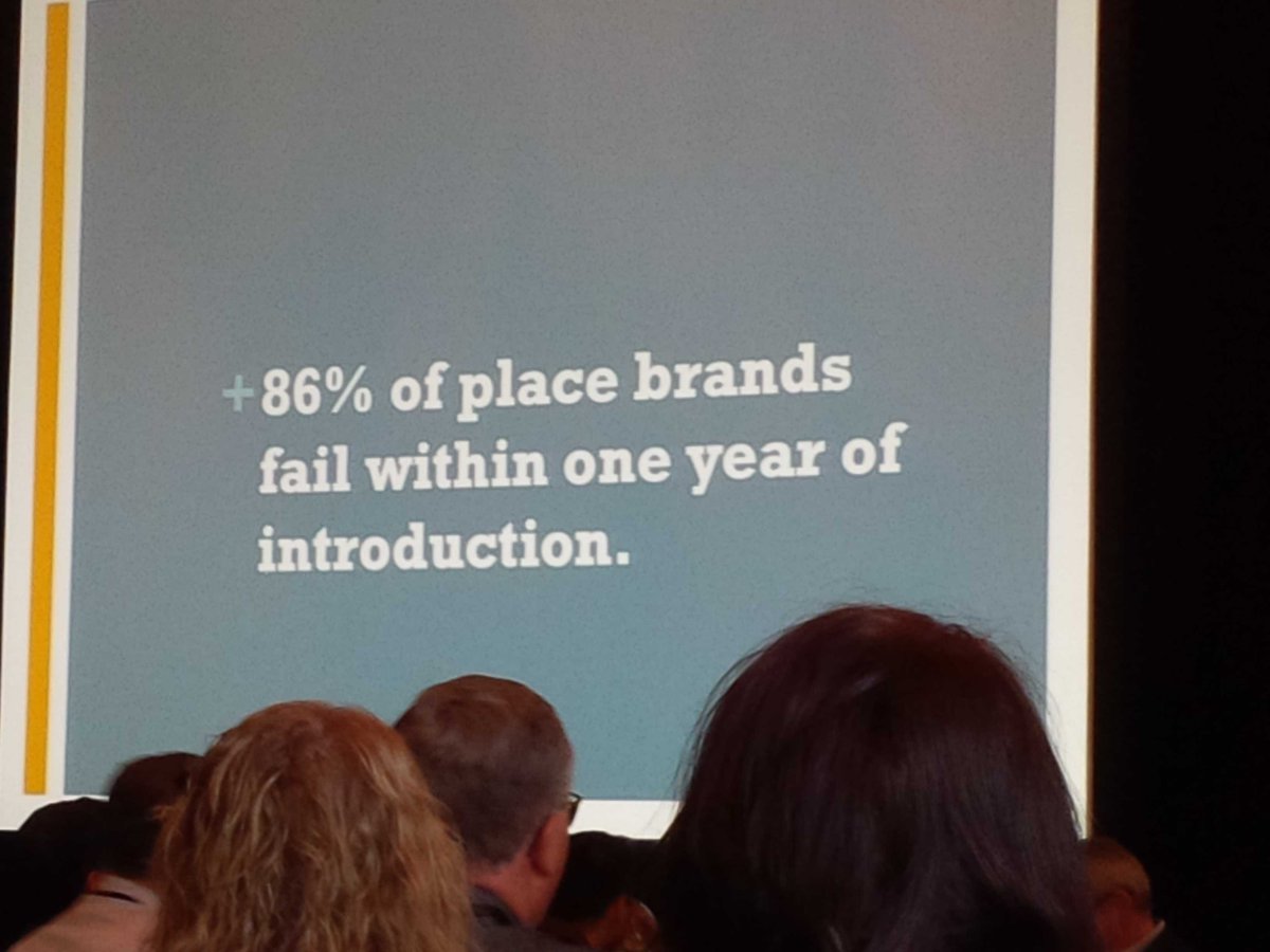 StevePMorris's tweet photo. Wow, the challenge of branding places #econdev #EDA2016 https://t.co/5FaIocGmAC