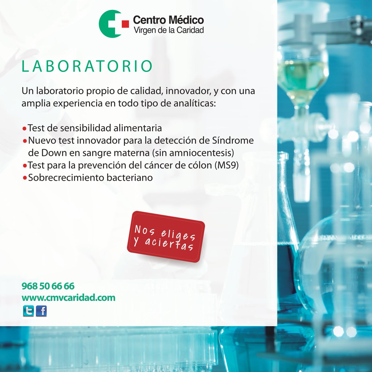 goo.gl/9R9eHE Test #sensibilidad #alimentaria #síndromeDown #prevenciónCáncerColón #laboratorio #Murcia