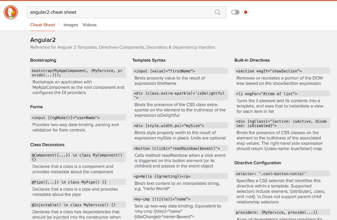 duckduckhack's tweet image. It's about time we added a 2nd @AngularJS cheatsheet for Angular2
duckduckgo.com/?q=angular2+ch…
By github.com/vikashvverma