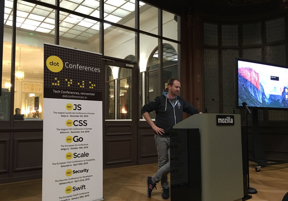 ParisTechTalks's tweet photo. Our 4th speaker is @dgageot from @docker https://t.co/ERuQByUagz