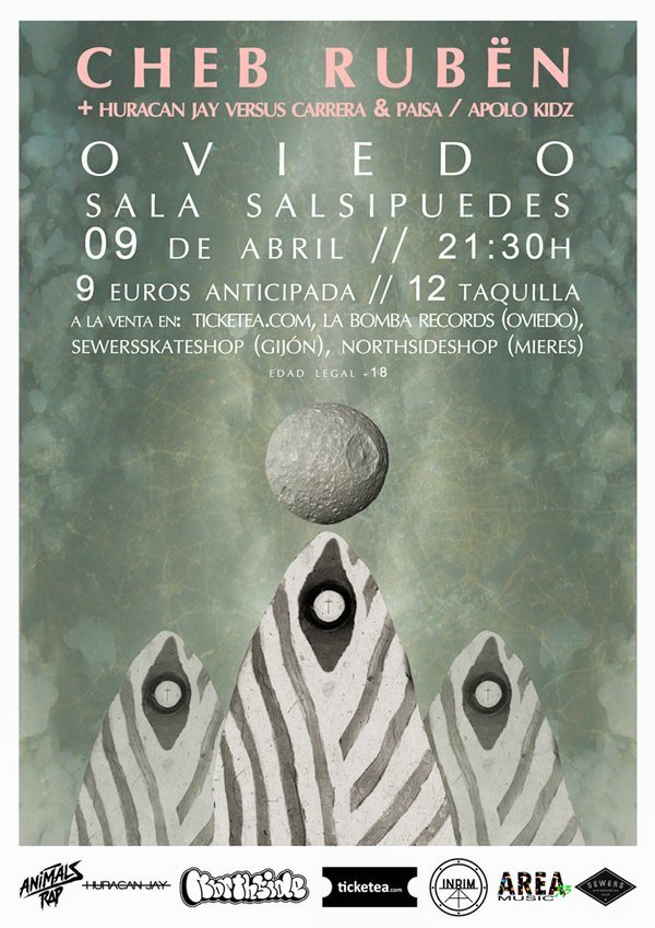 HHG_Conciertos's tweet photo. Este #Sábado: Cheb Rubën en Oviedo https://t.co/AHuHJwz0uQ @CHEB_RU @animalsrap Entradas: https://t.co/DLZCSkb7jS https://t.co/x8eHGkchRZ