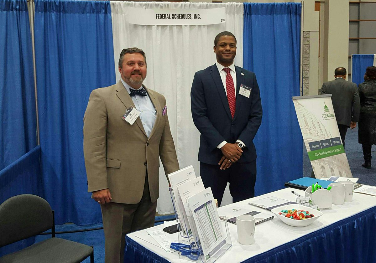 FEDSched's tweet photo. Just 1 more hour to stop by booth 316 &amp; talk to Jim or Adrian about #govcon sales through the #GSA Schedule #2016GPC https://t.co/dgVu4lCJSw