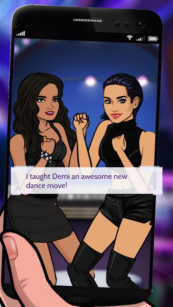 DemisMisfit's tweet photo. I just taught Demi a new dance move! #demipathtofame https://t.co/WphvutgpC9 https://t.co/opq7JuwuCe