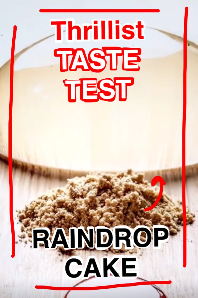 ThrillistSnaps's tweet photo. RAINDROP CAKE?! RAINDROP CAKE!! Watch our taste-test from HQ, live now on snap!💦💧💦💧💦

👻:THRILLIST https://t.co/g40b1m59Rh