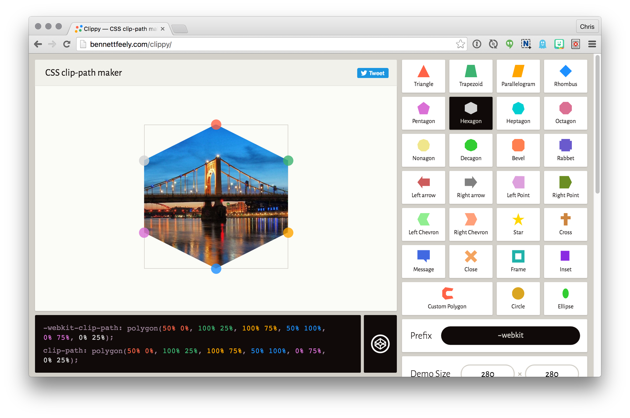 CSS-Tricks on Twitter: "Reminder that Clippy is an *awesomely helpful* little app for clip-path https://t.co/SZILcdftSZ https://t.co/qcKvcaTO8a" CSS-Tricks on Twitter: "Reminder that Clippy is an *awesomely helpful* little app for clip-path https://t.co/SZILcdftSZ https://t.co/qcKvcaTO8a"
