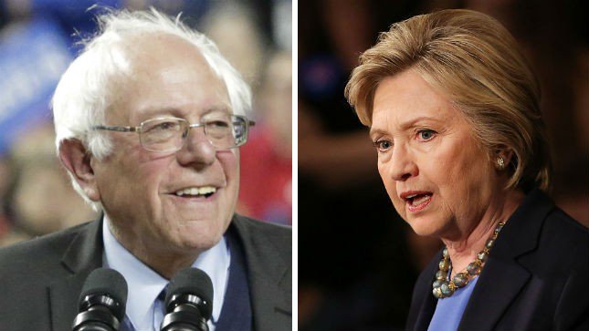 thehill's tweet photo. Sanders ahead of Clinton in new national poll https://t.co/QeXv0EYAOP https://t.co/X2Qeu5caBn
