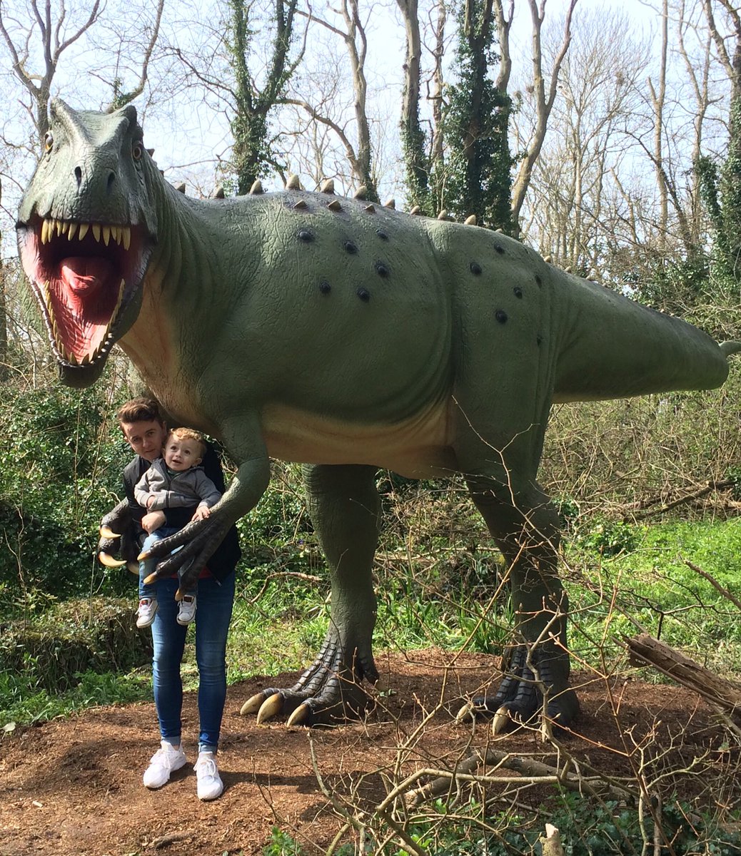 AmyWest15's tweet photo. Ethan enjoyed his 2nd Birthday @portlympnepark on Saturday! He loved being captured by a dinosaur with his Daddy!😊🙊 https://t.co/XfBdNA7QFl