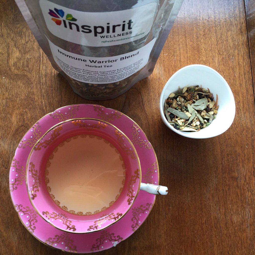 drkatieleahND's tweet photo. Tea time at @integrativeNMC @Inspirit_Health || #immunewarrior #holistichealth https://t.co/vhTThZfP3l