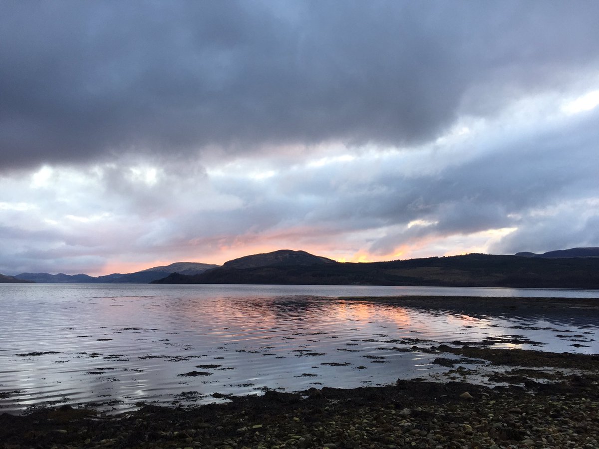 Sunset on #lochfyne