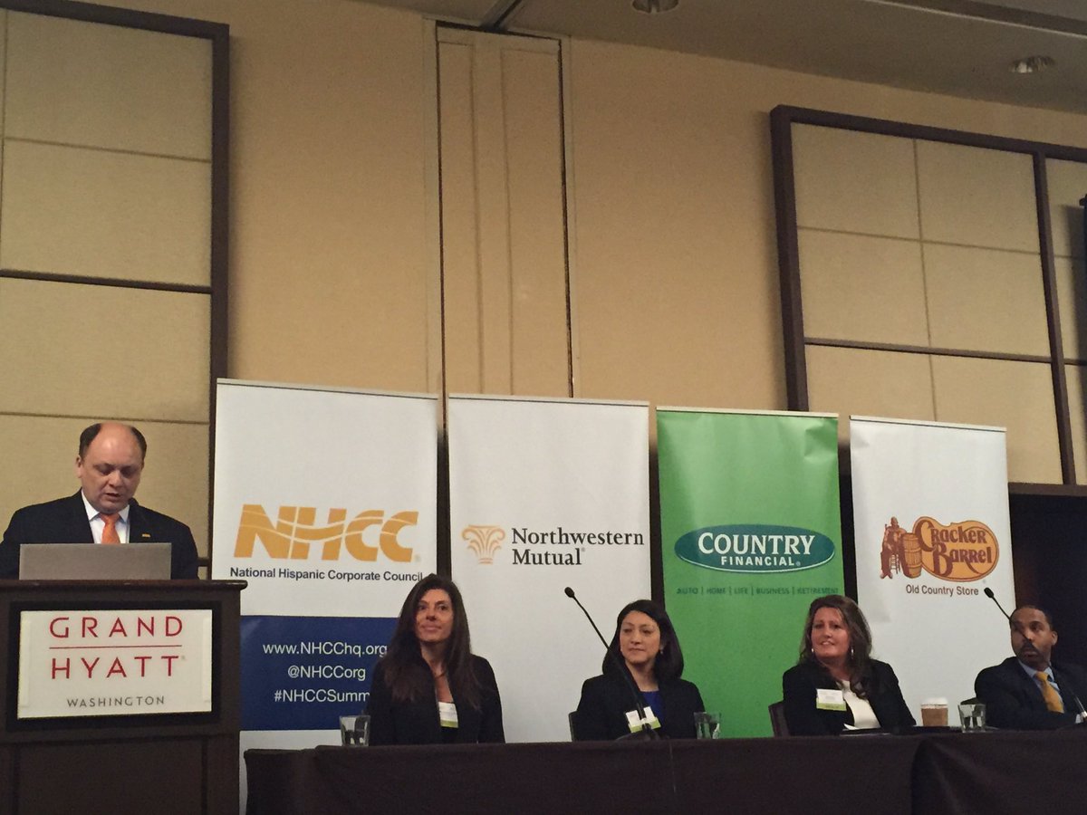 Presentation &amp; panel on translation and transcreation, including COUNTRY Financial's own Holly Gasperi! #nhccsummit