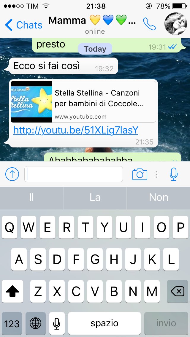 valeriagiu9's tweet photo. Voglio la mammaaaaaa https://t.co/w2W8FZQEHH