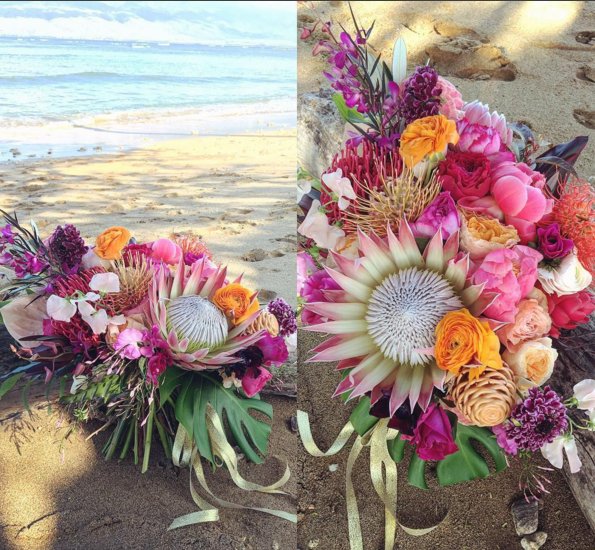 MauiCoastHotel's tweet photo. Colorful #localblooms inspired by our beautiful island! #maui #weddingwednesday | 📷 by: oleanderfloral https://t.co/F315w4yRp8