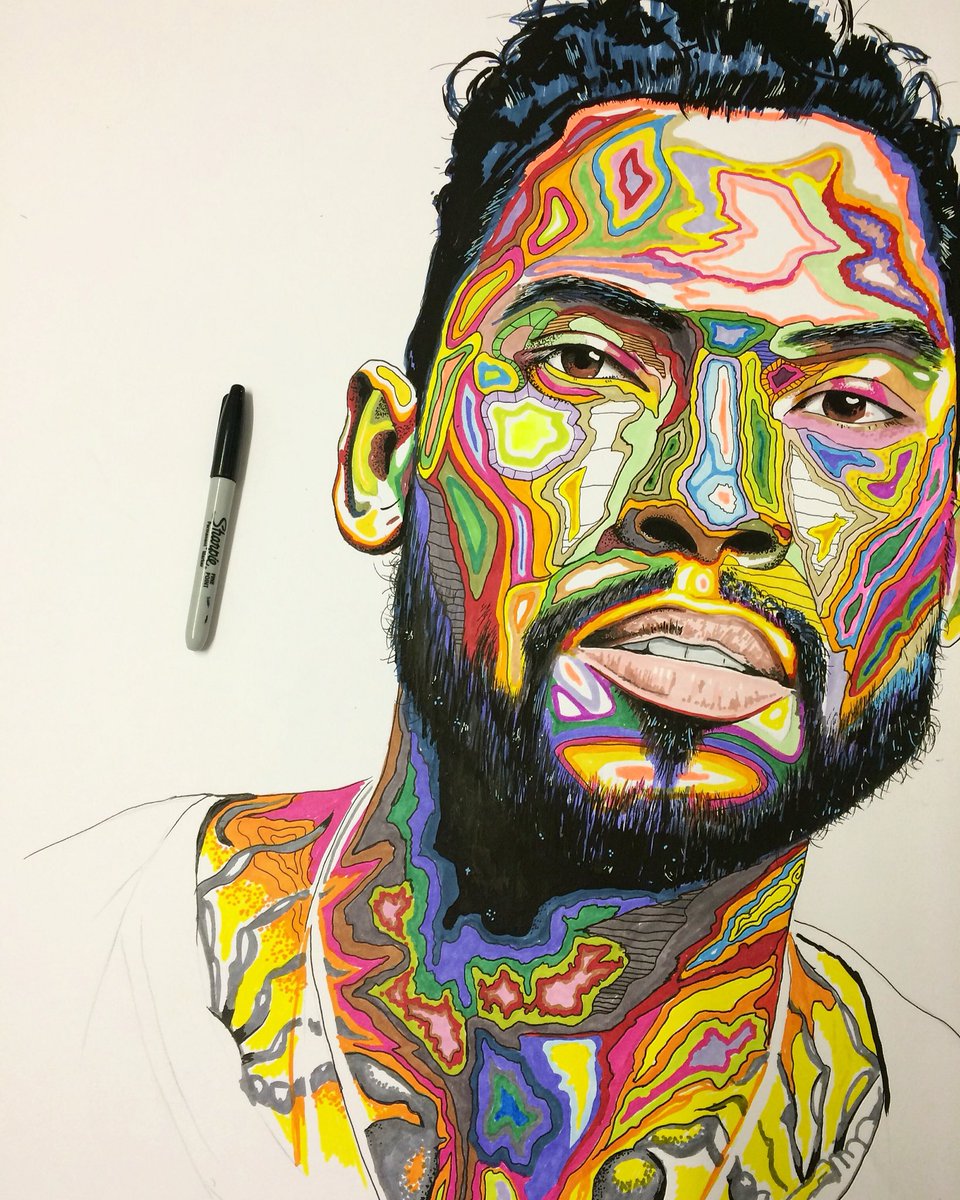 BIZR1's tweet photo. @Miguel portrait #wildheart wednesday https://t.co/gTvr7RhDTN